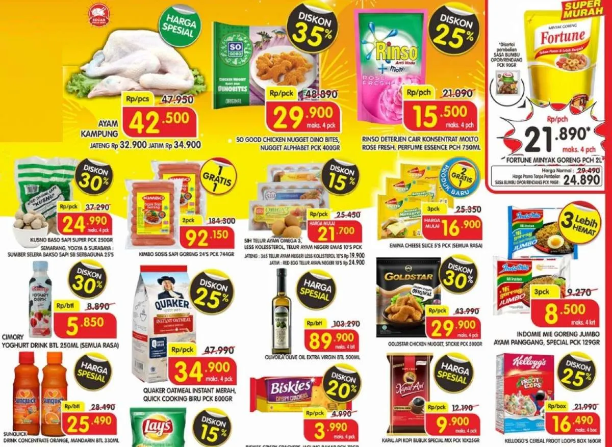 Promo Superindo hari ini 23 Desember 2020, diskonan menjelang Natal!