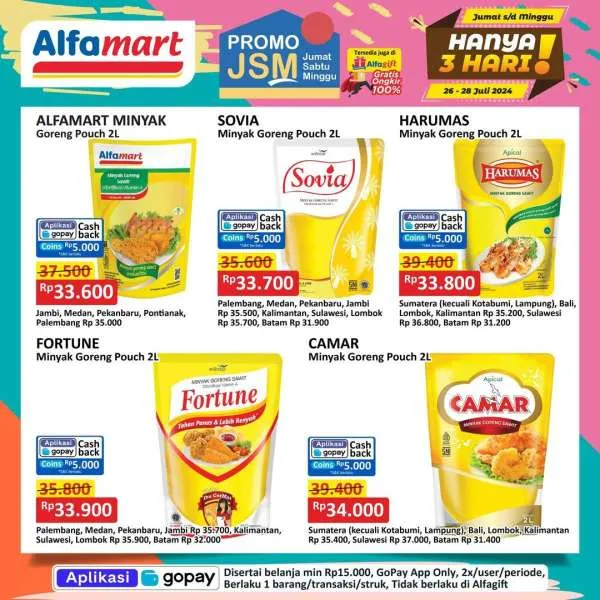 Promo JSM Alfamart Periode 26-28 Juli 2024