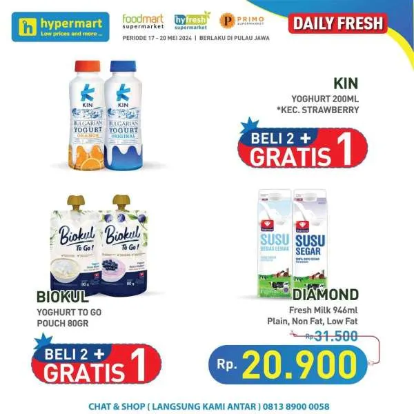 Promo JSM Hypermart Hyper Diskon Weekend Periode 17-20 Mei 2024