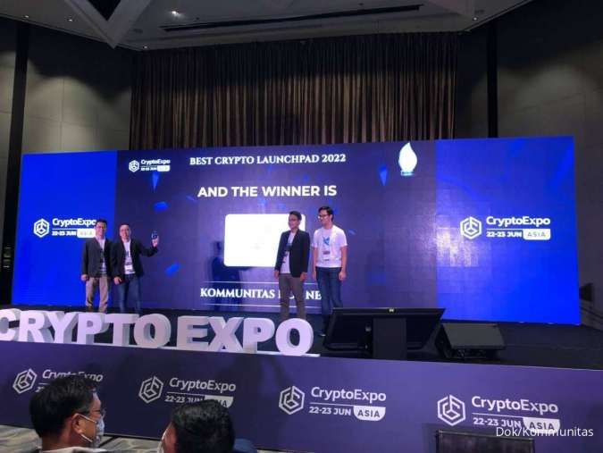 Kommunitas Launchpad Sabet Award di Ajang Penghargaan Crypto Expo Asia 2022 Singapura
