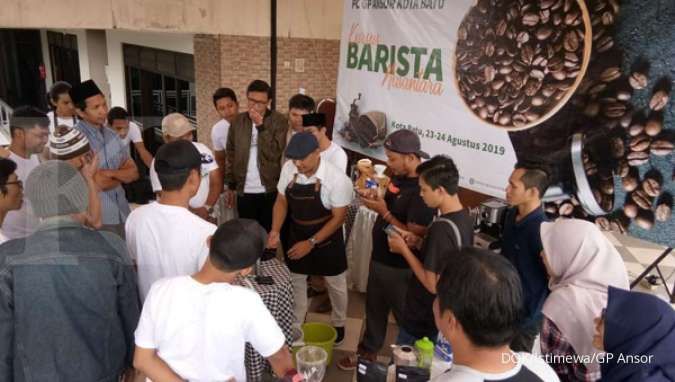 Ansoruna-GP Ansor Kota Batu gelar kursus barista nusantara