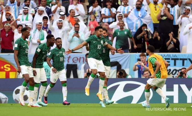 Tim Arab Saudi Toreh Sejarah di Piala Dunia, Raja Salman Umumkan Hari Libur Nasional