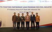 Bank IBK Gandeng Krakatau Posco Beri Bunga Rendah bagi Supplier dan Buyer