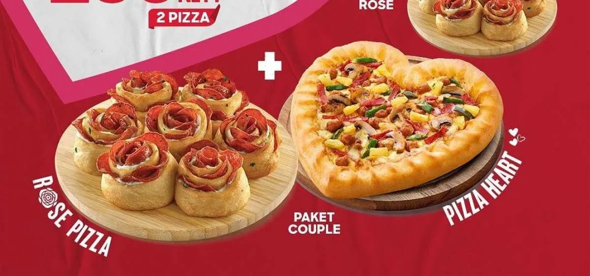 Promo Pizza Hut Spesial Valentine 13-14 Februari 2023, 3 Pilihan Paket Double Pizza