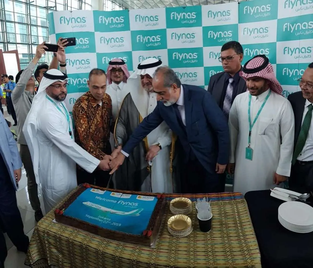 Maskapai Arab Saudi Flynas kembali ke Indonesia, JAS siap melayani jasa servicenya 