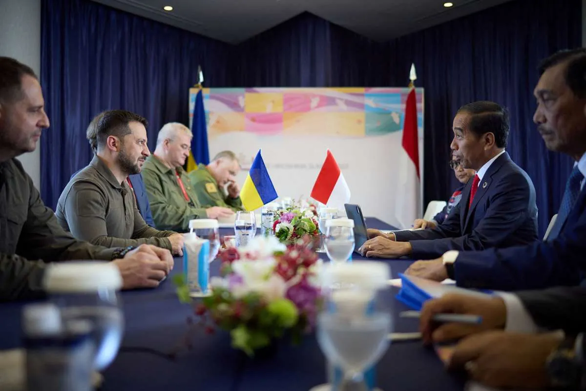 Jokowi Tegaskan Indonesia Terus Dukung Perdamaian di Ukraina