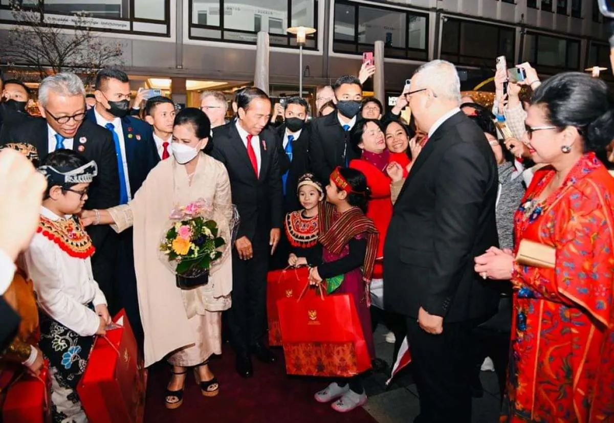 Kunjungan ke Jerman, Presiden Jokowi Tiba di Hannover
