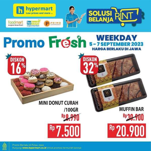 Katalog Promo Hypermart Terbaru 5-7 September 2023, Promo Hyper Diskon Weekday