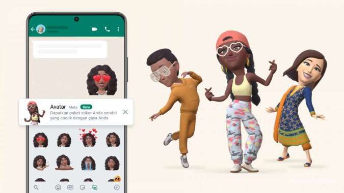 Fitur Baru, Begini Cara Membuat Avatar WhatsApp untuk Dijadikan Foto Profil