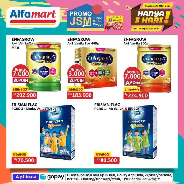 Promo JSM Alfamart 9-11 Agustus 2024