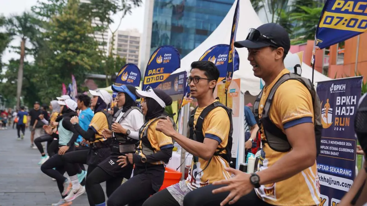 Road to BPKH Hajj Run 2024 di Car Free Day: Kampanye Peduli Kesehatan Haji