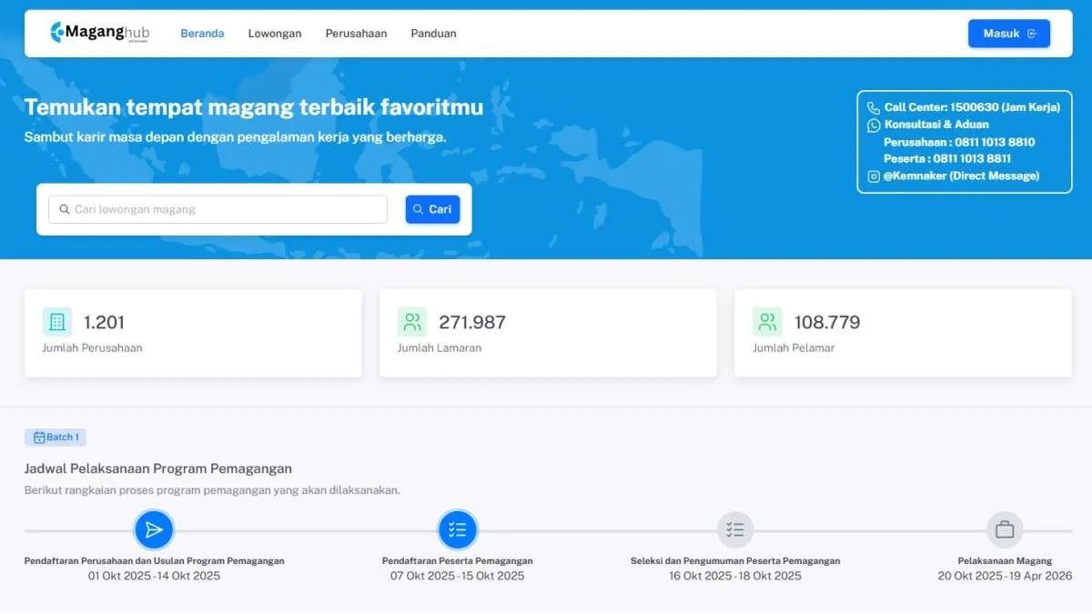 Perusahaan Ini Buka Lowongan Maganghub Jawa Timur, Daftar di Maganghub.kemnaker.go.id