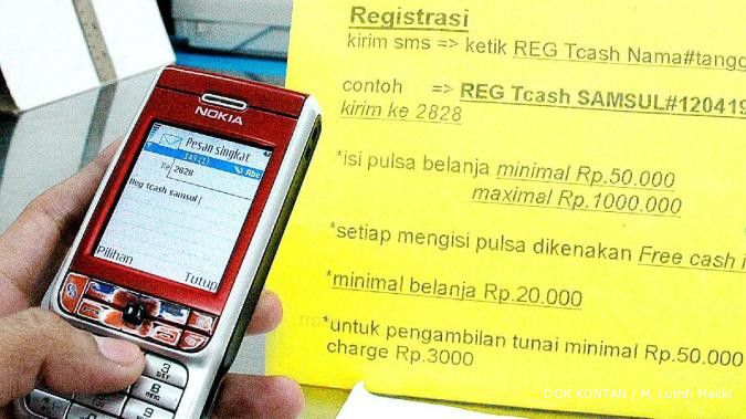 Floating fund T-cash Telkomsel di BNI bisa Rp 30 M