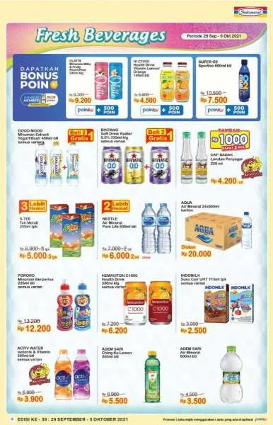 Promo Indomaret Super Hemat 29 September-5 Oktober 2021