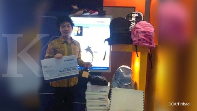 David sukses di usia muda lewat tas denim (1)