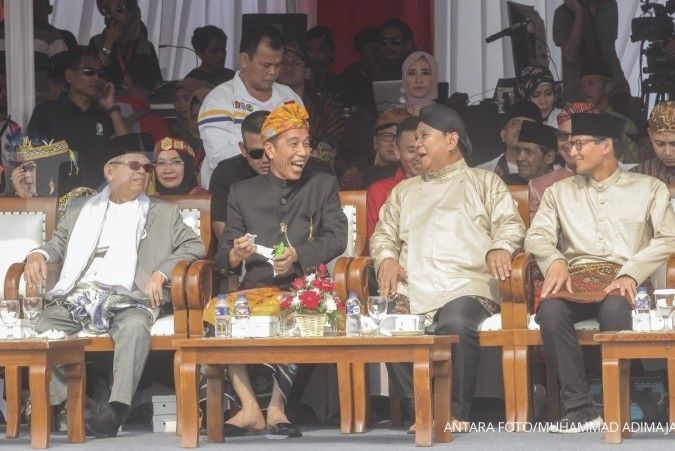Ini jadwal kampenye terbuka Jokowi-Ma'ruf dan Prabowo-Sandiaga di hari pertama