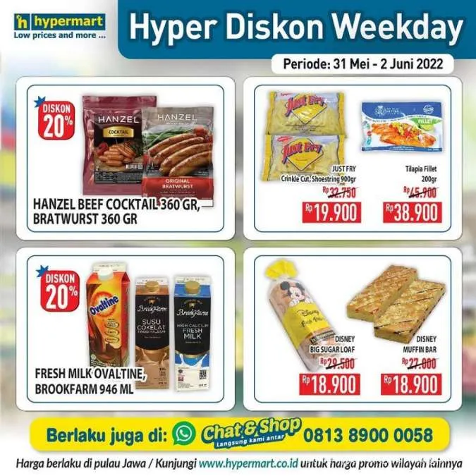 Promo Hypermart Mulai 31 Mei-2 Juni 2022