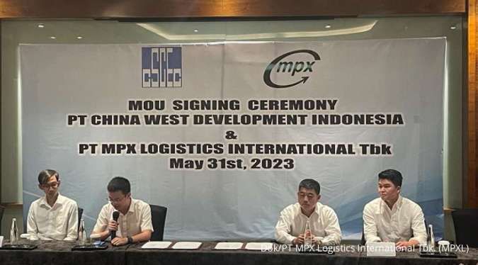 MPXL Logistics Tandatangi MoU Kemitraan Strategis dengan Perusahaan TopFortune China 