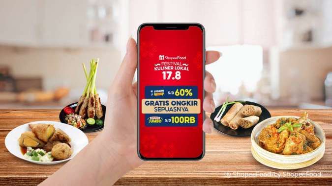 Penggunaan ShopeeFood Checkout Murah Tumbuh hingga 2 Kali Lipat