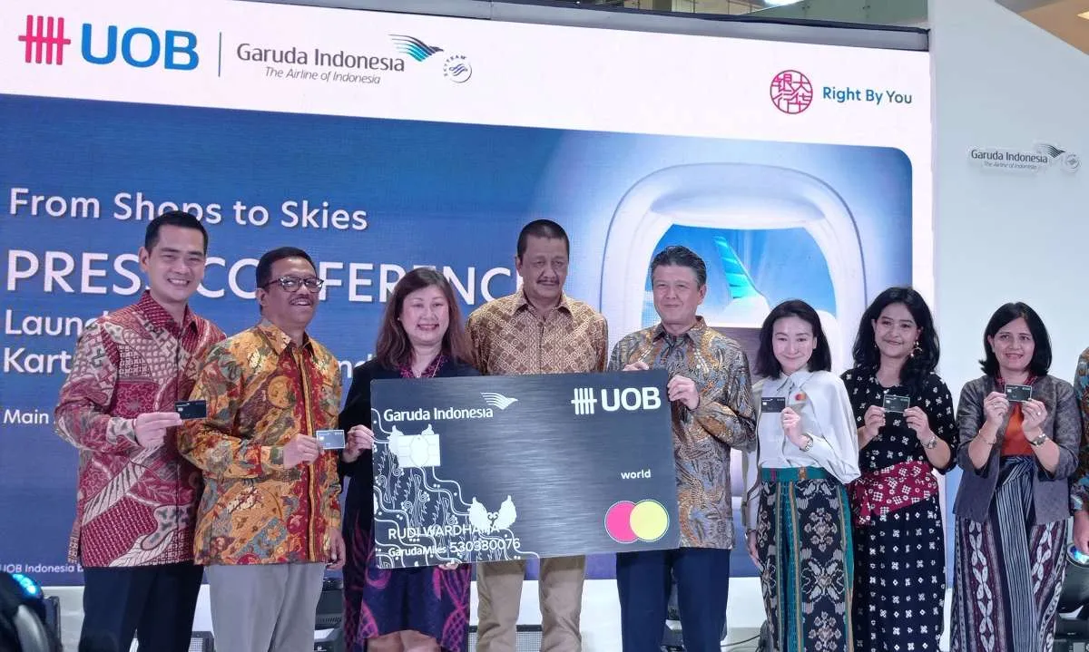 Bank UOB Dorong Pertumbuhan Kredit Lewat Garuda Indonesia UOB Credit Card