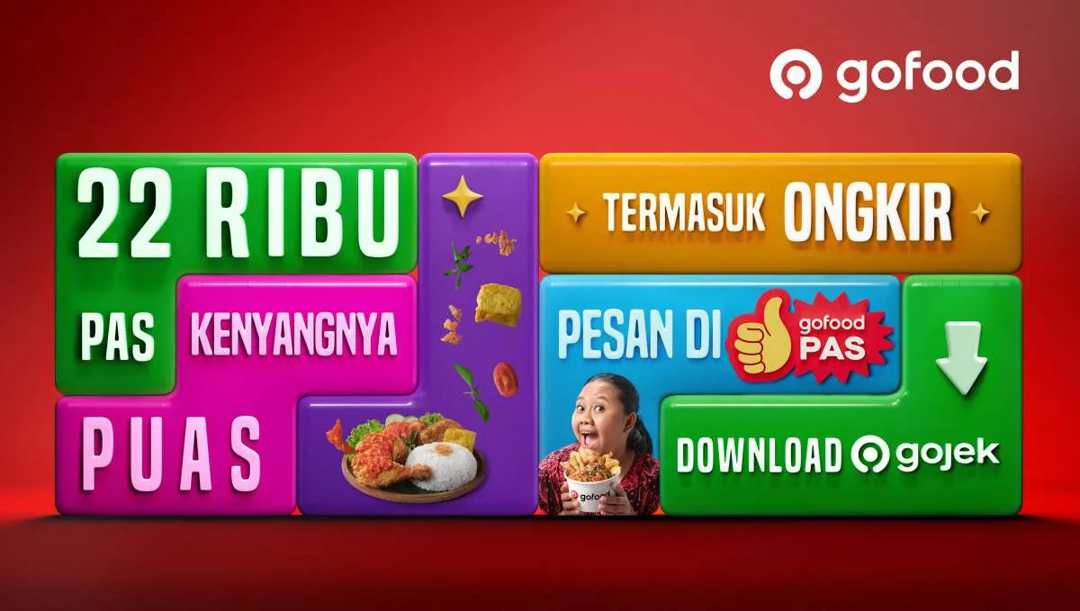 GoFood PAS Hadirkan Kurasi Menu Lengkap Harga Pas Rp22 ribu Termasuk Ongkir