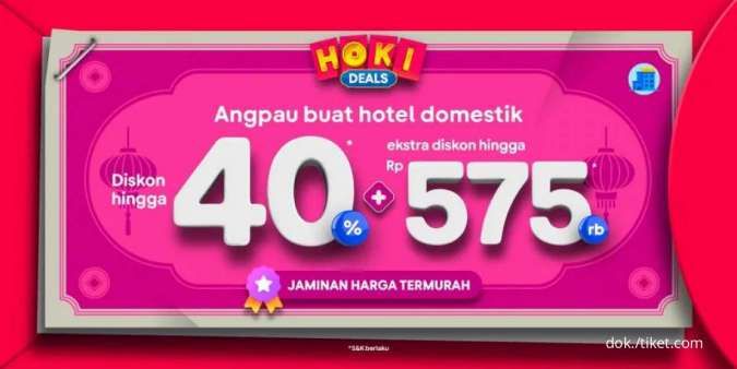 Promo Tiket.com IMLEK 2023 17-24 Januari 2023, Diskon Hotel Domestik Hingga 40%