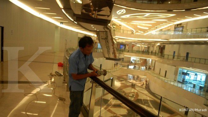 2013 nanti, luas mall di Jakarta mencapai 410 Ha