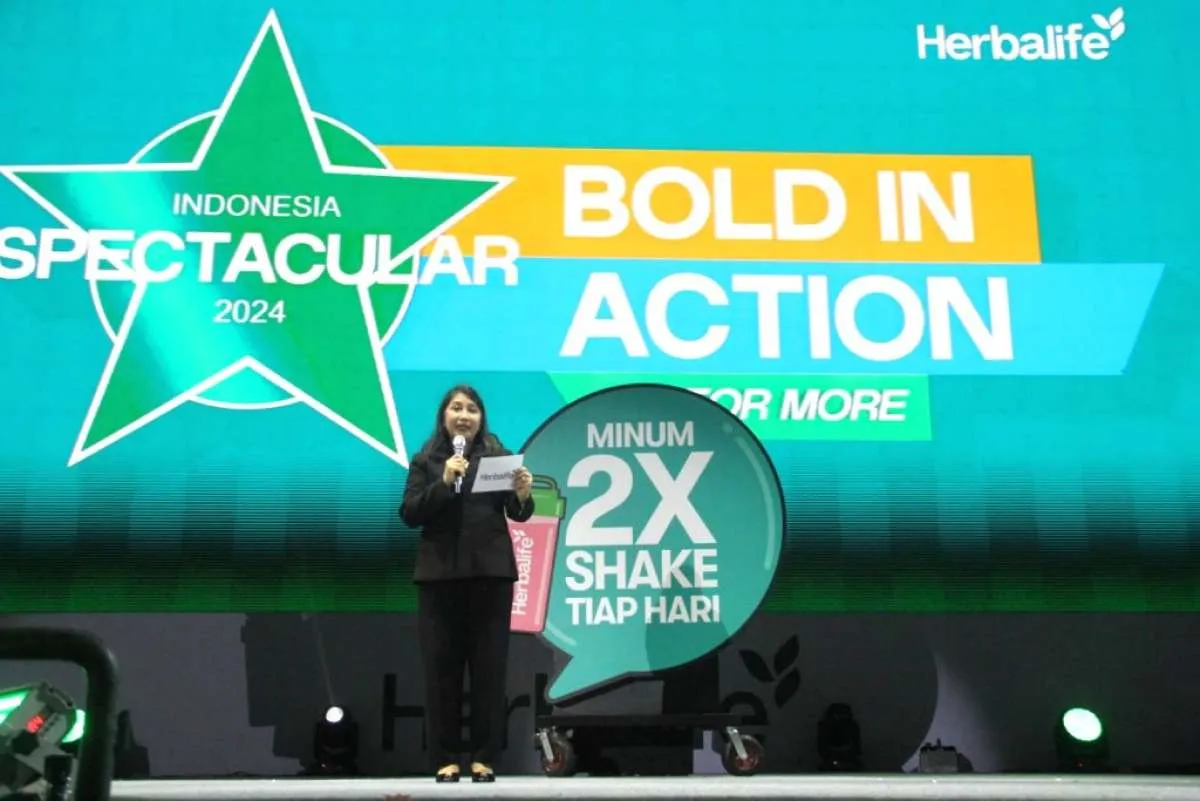 Herbalife Beri Pelatihan Kepemimpinan bagi 9.000 Member Independen di Spectacular2024