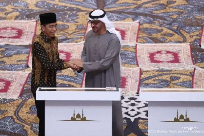Bersama Presiden Uni Emirat Arab, Jokowi Resmikan Masjid Raya Sheikh Zayed di Solo