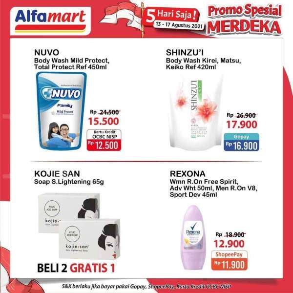 Promo JSM Alfamart Spesial Merdeka 13-17 Agustus 2021 untuk Penuhi Kebutuhan Keluarga