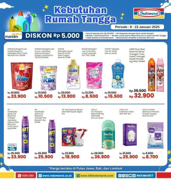 Promo Indomaret Super Hemat 9-22 Januari 2025