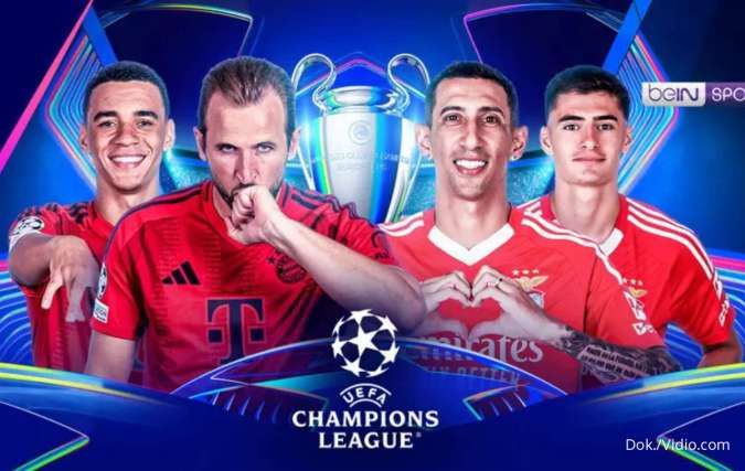 Link Live Streaming Bayern Munchen vs Benfica Malam Ini, Kick-off Pukul 03.00 WIB