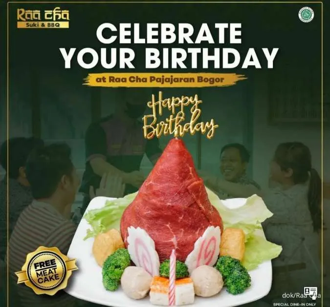 Promo Raa Cha November 2022: Birthday Meat