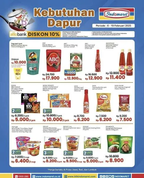 Promo Indomaret Super Hemat Periode 6-19 Februari 2025