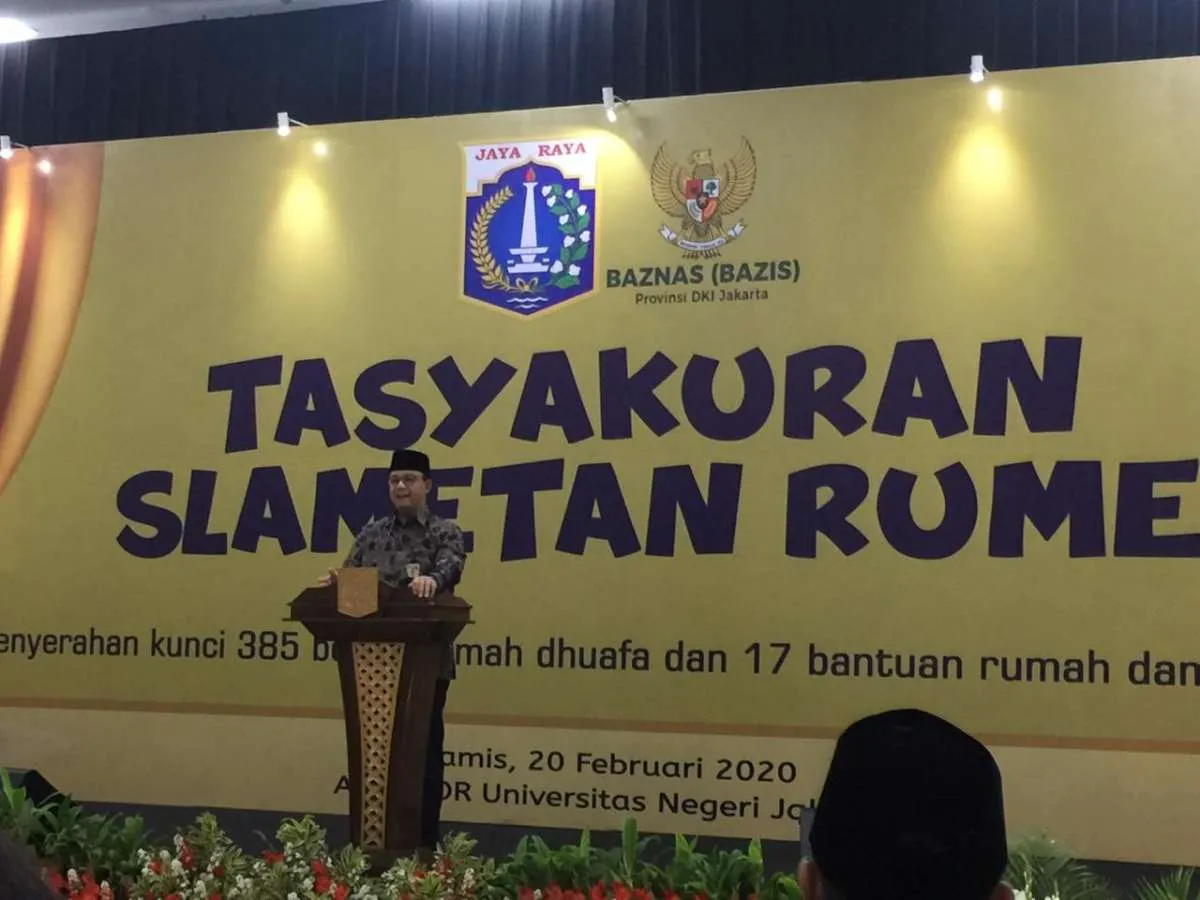 Bazis dan Pemprov DKI Jakarta serah kunci renovasi 402 rumah keluarga kurang mampu