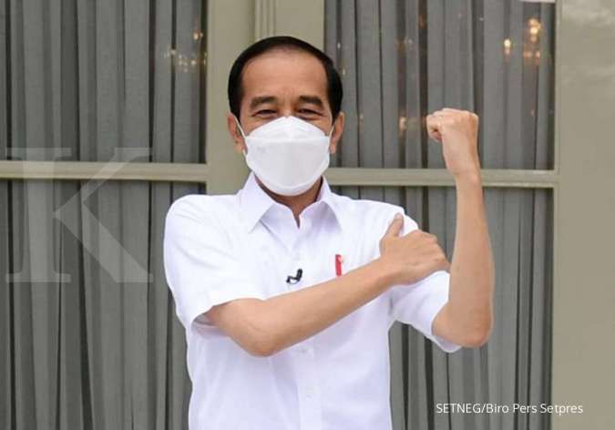 Jokowi cerita usai dapat vaksinasi Covid-19, dari pegal hingga vaksinator gemetar