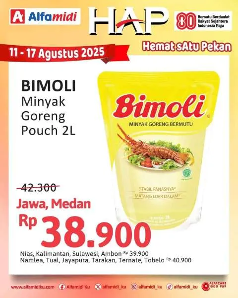 Promo Alfamidi Hemat Satu Pekan Periode 11-17 Agustus 2025