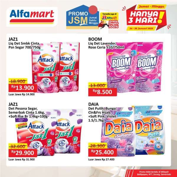 Promo JSM Alfamart 24-26 Januari 2025