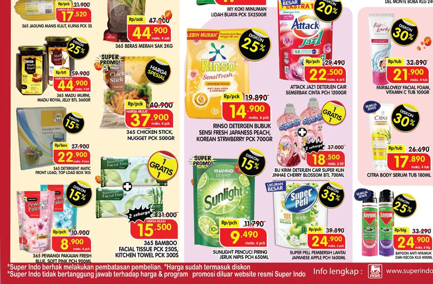 Promo Superindo Weekday Terbaru 19-22 Mei 2025