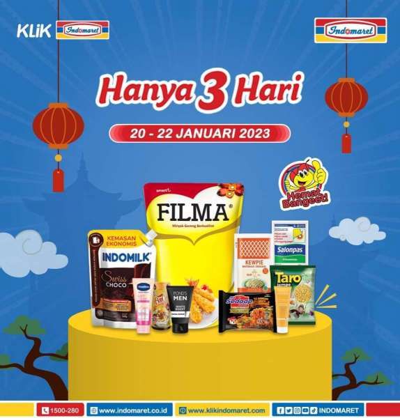 Katalog Promo Indomaret Hanya 3 Hari Periode 20-22 Januari 2023