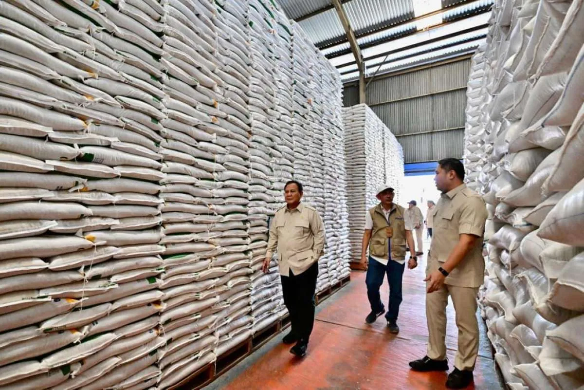 Ketersediaan Stok Beras Nasional Cukup Hadapi Krisis Timur Tengah dan El Nino