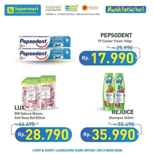 Promo JSM Hypermart Hyper Diskon Weekend Periode 16-19 Agustus 2024