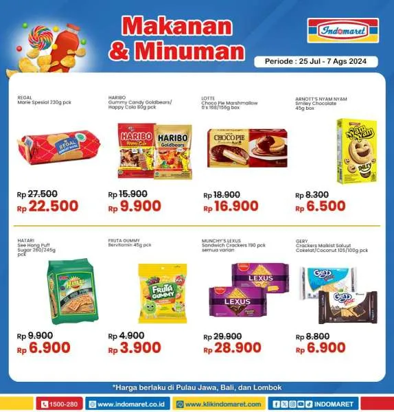 Promo Indomaret Super Hemat Periode 25 Juli-7 Agustus 2024