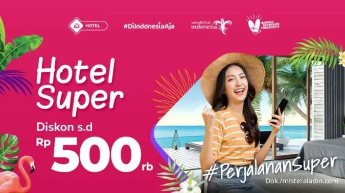 Promo Mister Aladin 1-24 Juni 2023, Dapatkan Diskon Hotel Super Hingga Rp 500.000