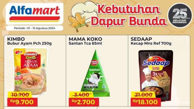 Promo Alfamart Edisi Kebutuhan Dapur, Beli 1 Kecap ABC Dapat Diskon Minyak Goreng