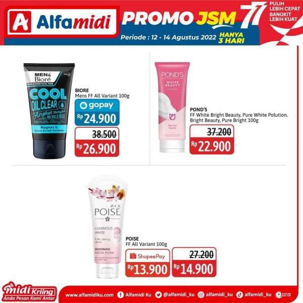 Katalog Promo JSM Alfamidi Periode 12-14 Agustus 2022, Cek di Sini!