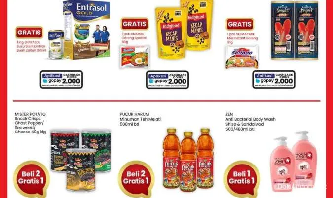 Promo Indomaret Serba Gratis s/d 5 Agustus 2026, Pepsodent Sensitive Beli 1 Gratis 