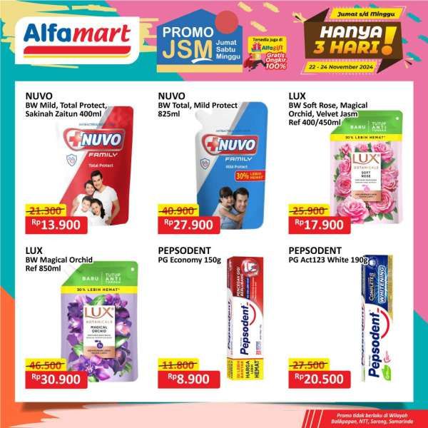 Promo JSM Alfamart Weekend 22-24 November 2024