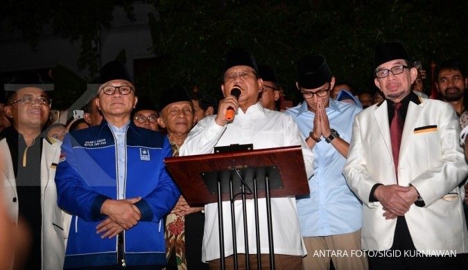 Prabowo dan Sandiaga akan mendaftar ke KPU usai salat Jumat
