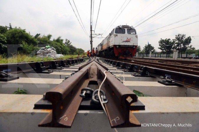 Rel jalur ganda Manggarai - Bekasi ditargetkan rampung 2021
